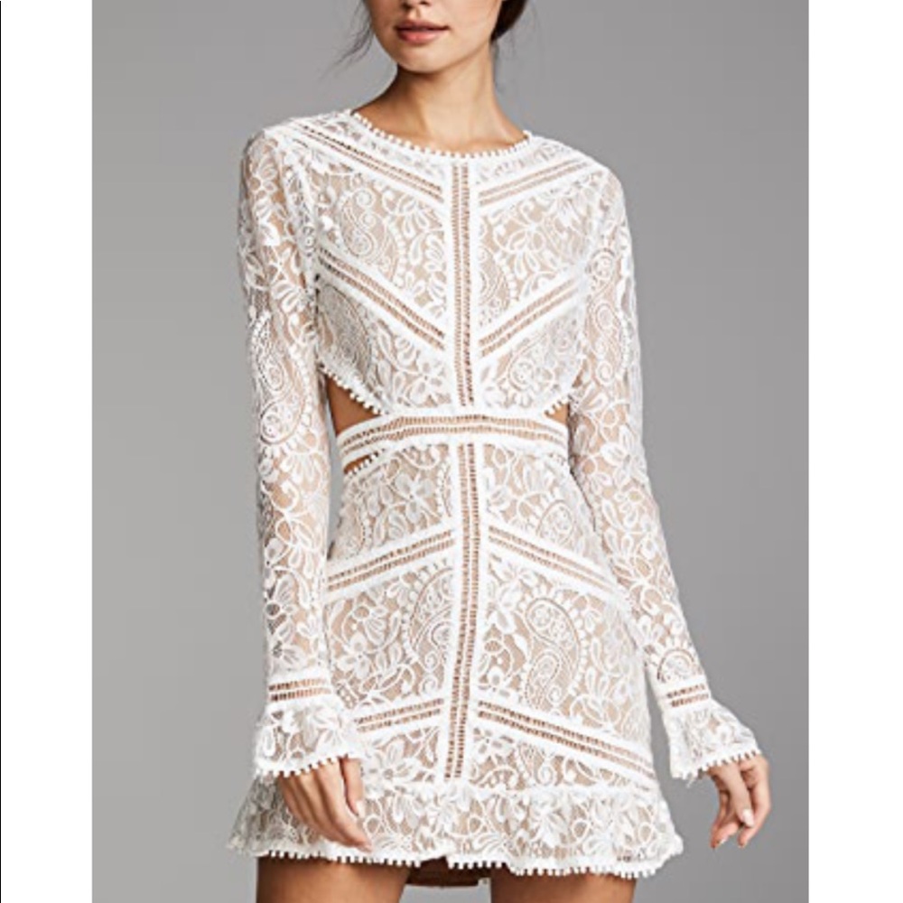 For Love and Lemons Emerie Cutout Dress
